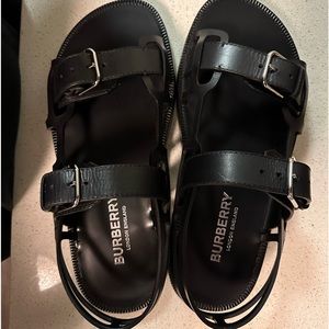 Burberry Black  Sandals Never used